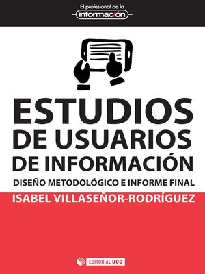 cover image of Estudios de usuarios de información